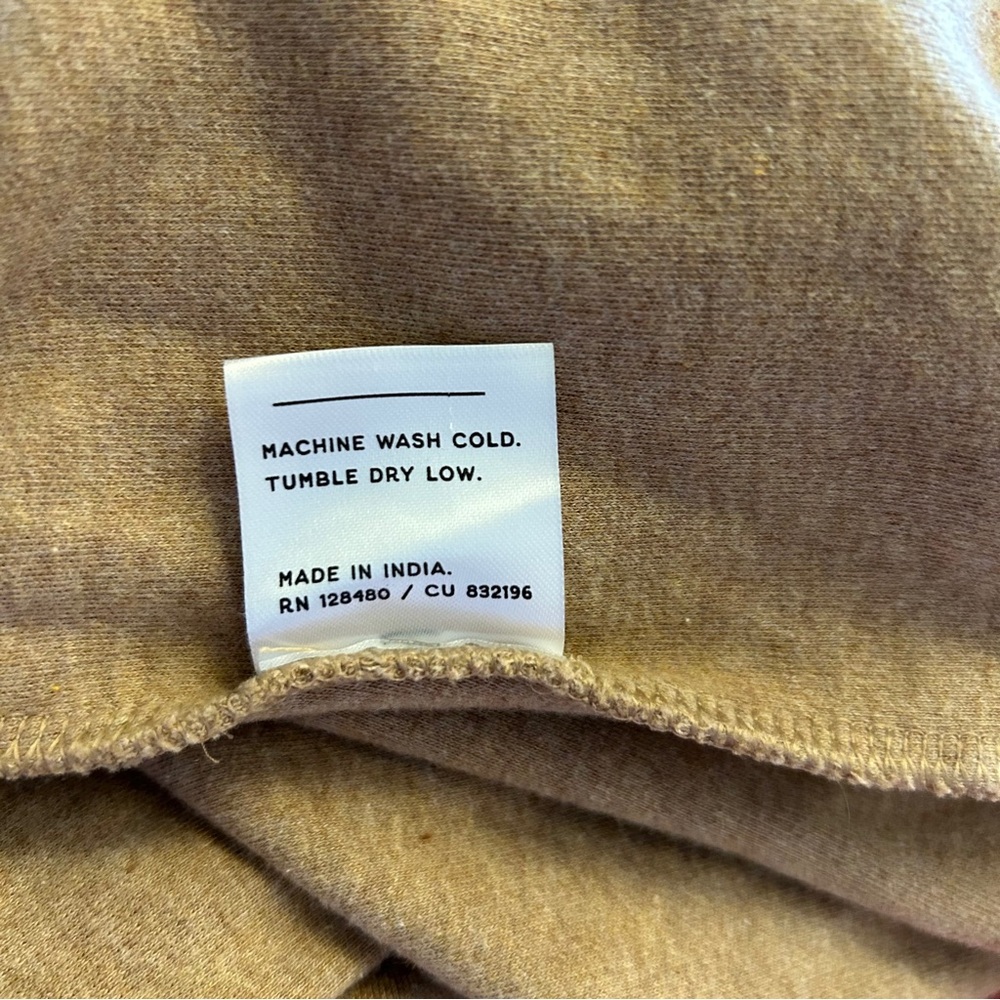 Pact Tan Slouchy Open Front Cardigan - Picture 5 of 9